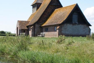 Fairfield Church at Romney Marsh, by Ray Lewis