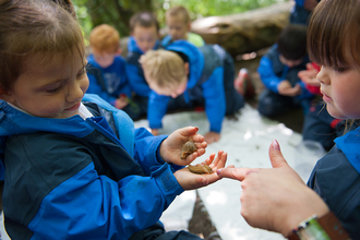 Outdoor school education, photo by Paul Harris/2020VISION