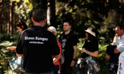 Bison Ranger at bison festival