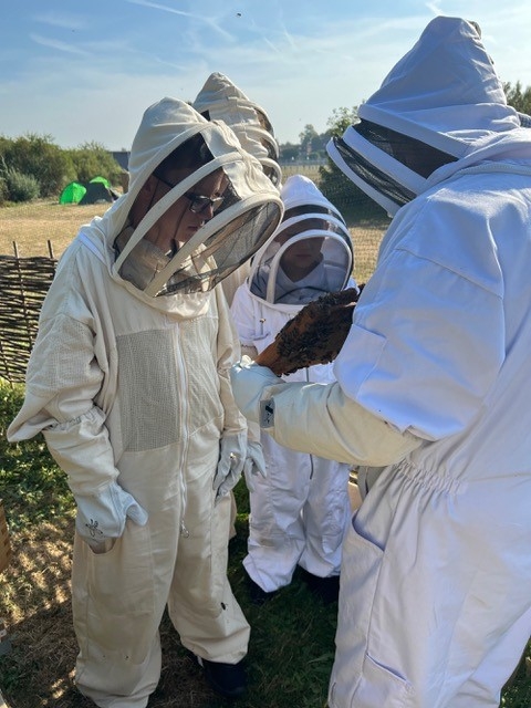 North Kent Tech College beekeepers