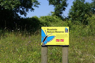 Roadside Nature Reserve Sign