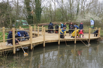Tyland Barn Pond Dipping Platform opening March 22