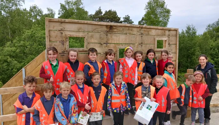 Wilder Schools - Hoath on bridge