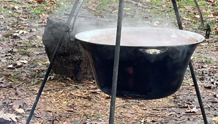 Hot Chocolate over Fire