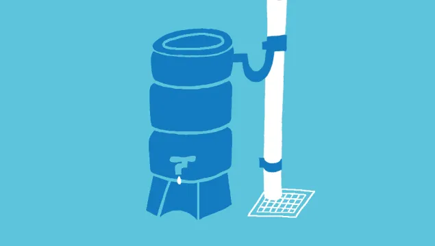 water butt illustration