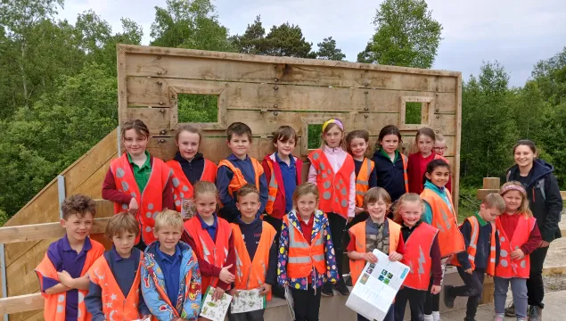 Wilder Schools - Hoath on bridge