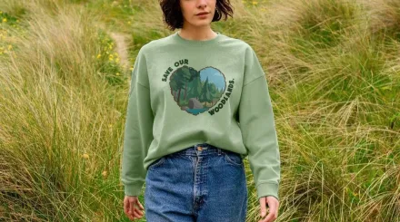 Save our woodlands jumper