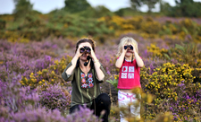 Exploring heathland, photo by David Tipling/2020VISION