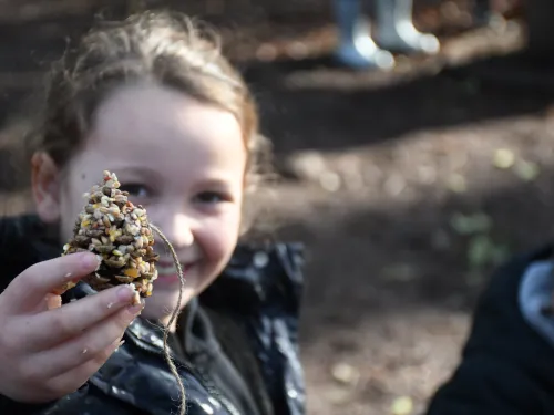Pinecone making workshop - Seal