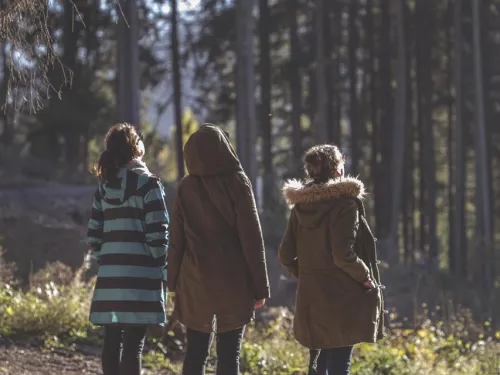 3 women basking in the sun