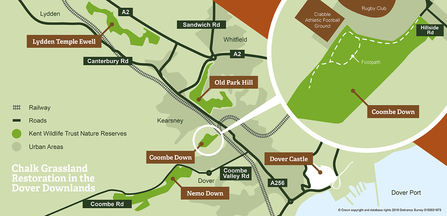 Coombe down map