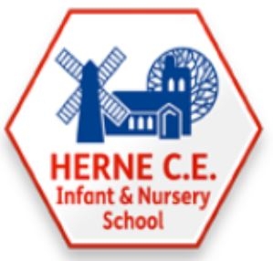 Herne C&E Infant and Nursery School logo