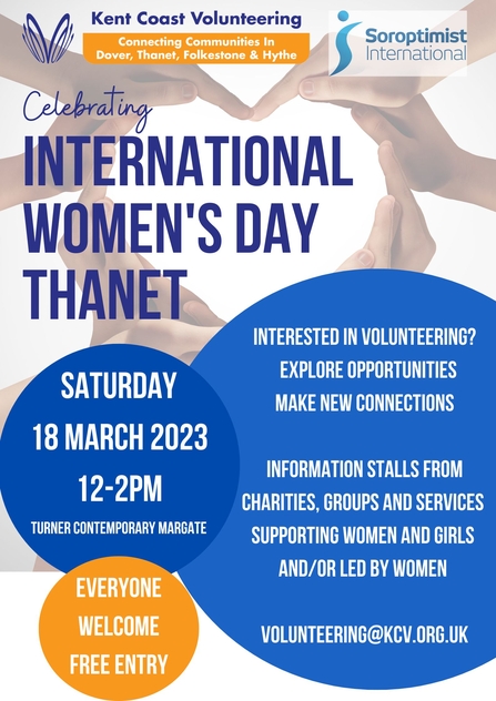 Poster for International Women's Day 2023